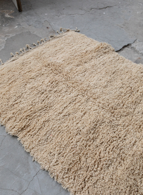 Beni Ouarain fluffy tapijt beige 815